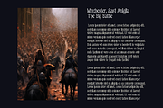 Eleanora - Medieval Blackletter Font, a Serif Font by HipFonts (Thumbnail 2 of 10)