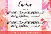 Caviar DUO font, a Handwritten Font by supfonts (Thumbnail 7 of 7)