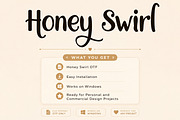 Honey Swirl, a Script Font by Wow Magic (Thumbnail 6 of 6)