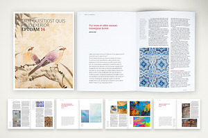 Art Culture Magazine Template, a Print Template by McLittle Stock