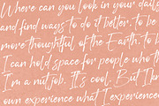 Carliman - Handbrushed Font, a Script Font by Balpirick Studio (Thumbnail 5 of 7)