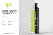 Matte Plastic Drink Bottle Mockup, a Product Mockup by Green Art (Thumbnail 2 of 4)