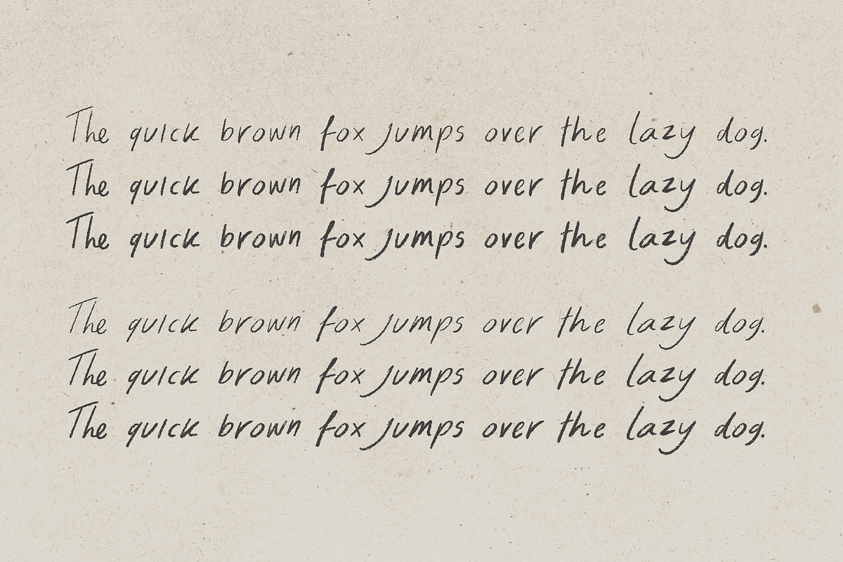 Blissful Radiance Handwritten Font, a Handwritten Font by The Gelato Type (Photo 7 of 33)