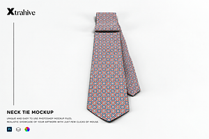 Necktie Mockup, an Advertising Mockup by Xtrahive