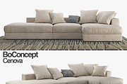 sofa BoConcept Cenova GY52, a Furniture 3D Model by Alartimodels (Thumbnail 1 of 9)