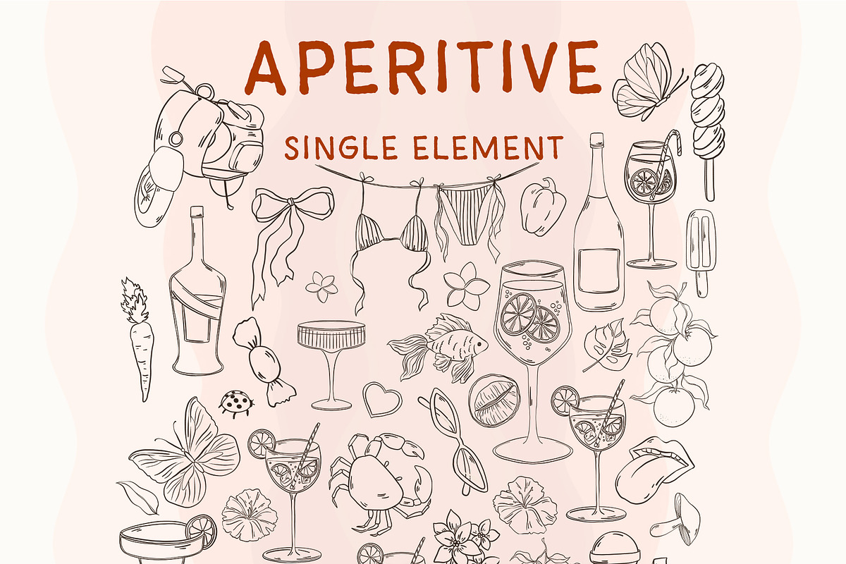 Aperitive. Hand draw graphic, an Object Graphic by ma_i_vi (Photo 6 of 10)