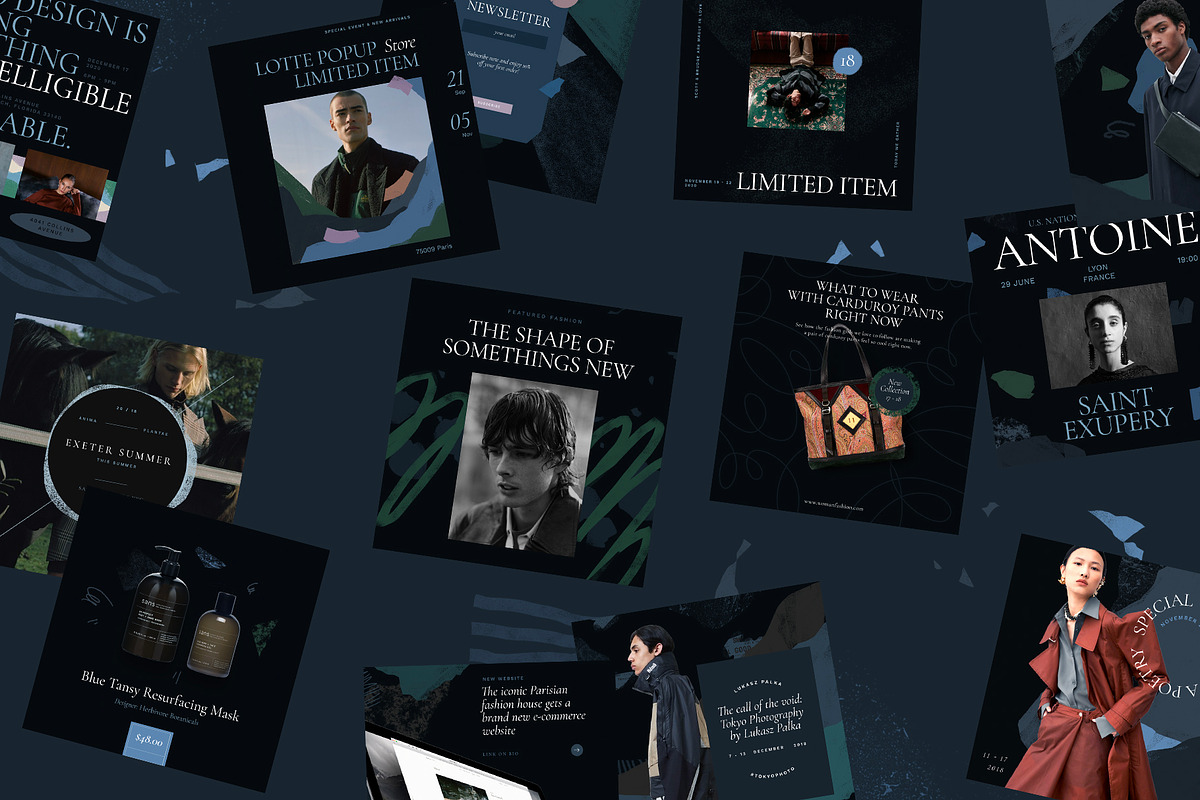 Violin 2.0 Social Media Kit, a Social Media Template by Amirzhanuly (Photo 2 of 24)