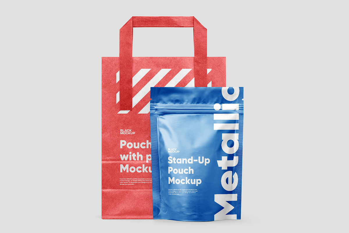 Pouch Bag Mockup Set, a Product Mockup by BlackMockup (Photo 12 of 13)