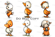 Nursery Animals Clipart, an Illustration by Craft Nest (Thumbnail 7 of 9)