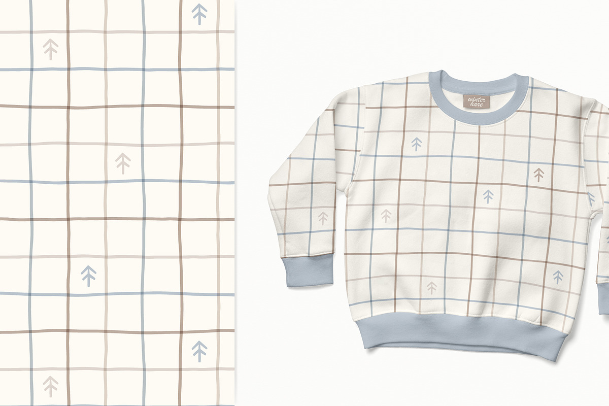4 patterns for Christmas, a Pattern Graphic by Olena Kuznietsova (Photo 9 of 9)