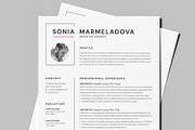 Best Resume Template, a Resume Template by PixelStudio (Thumbnail 1 of 6)