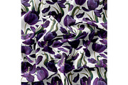Black Tulips Seamless Pattern, a Pattern Graphic by MarynaPetrovska (Thumbnail 15 of 19)