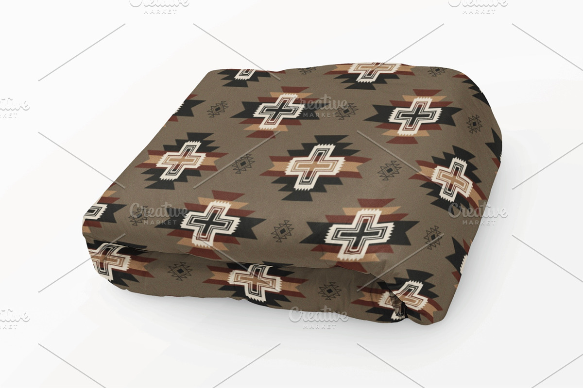 Rustic Western Aztec Tribal Pattern, a Pattern Graphic by PPEthnicDecorPattern (Photo 2 of 10)