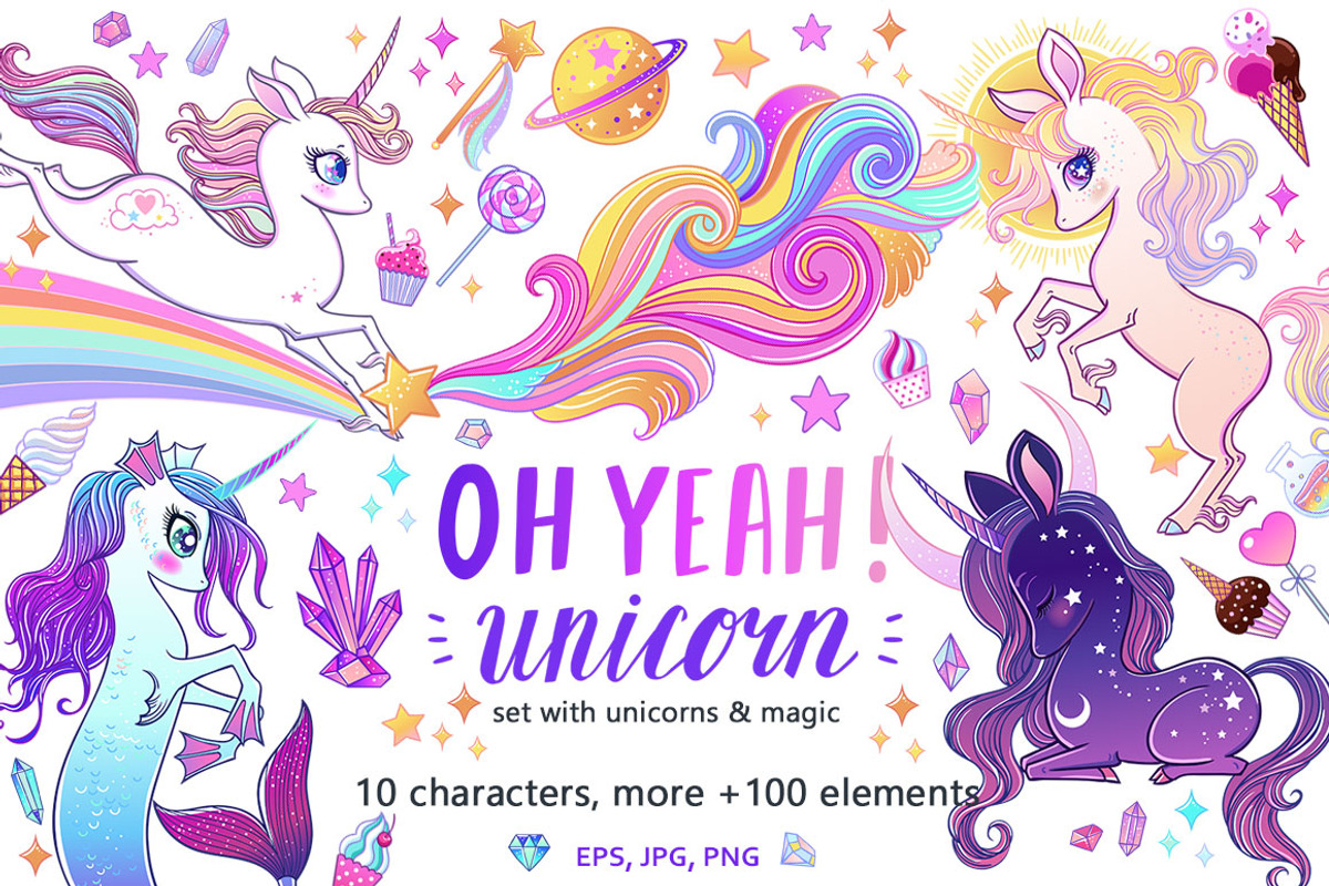 Oh yeah! Unicorn, a Food Illustration by Anastasia (Photo 1 of 15)
