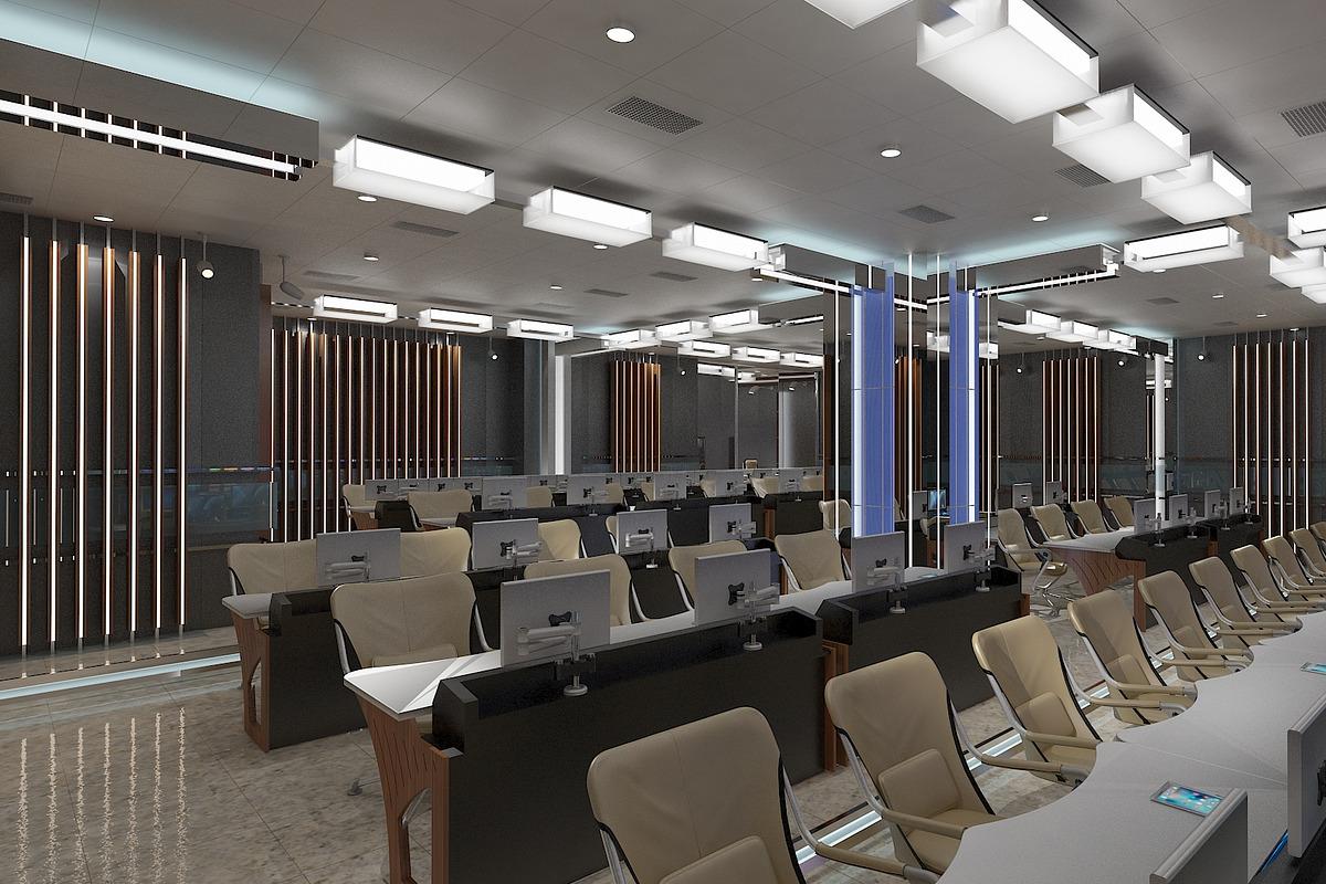TV Studio Control Room 1, an Architecture 3D Model by akerStudio (Photo 20 of 42)