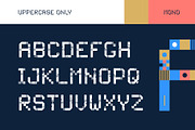 Gepix - Geometric Pixel Color Font, a Font by Lunarts Studio (Thumbnail 3 of 10)