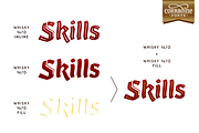 Whisky Italics, a Blackletter Font by Corradine Fonts (Thumbnail 4 of 5)