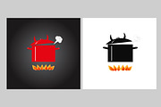 Boiling sauspans and kettles, an Object Illustration by Elina_Li (Thumbnail 5 of 5)