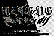 Elegant Metal Chrome Text Effect, a Layer Style Add-On by one-touch (Thumbnail 3 of 3)