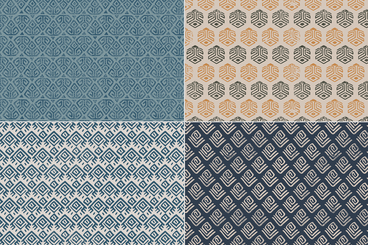 Tribal textured patterns, a Pattern Graphic by SwetTS (Photo 4 of 5)