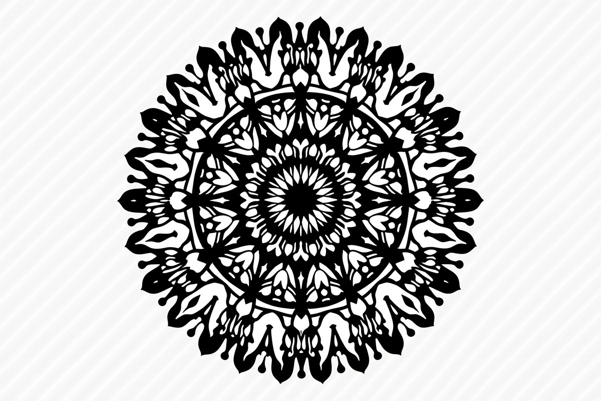 Boho Floral Mandala Vector Pack, an Illustration by Artivon (Photo 14 of 20)