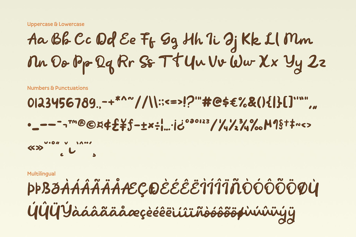 CS Selika – Handwritten Script, a Script Font by Craft Supply Co. (Photo 8 of 8)
