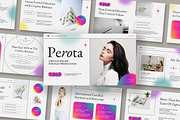 Perota Creative Resume Powerpoint, a Presentation Template by kerismaker (Thumbnail 1 of 10)