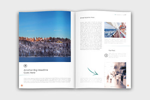 Vertical Corporate Booklet