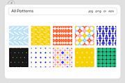 Floral Geometry / Graphic & Prints, a Decorative Illustration by by Margo (Thumbnail 6 of 12)