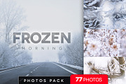 Frozen morning bundle /77pics, a Background Graphic by tydla (Thumbnail 1 of 12)