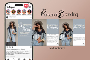 Personal Branding Instagram Template