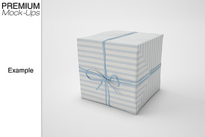 Gift Boxes Mockup Set