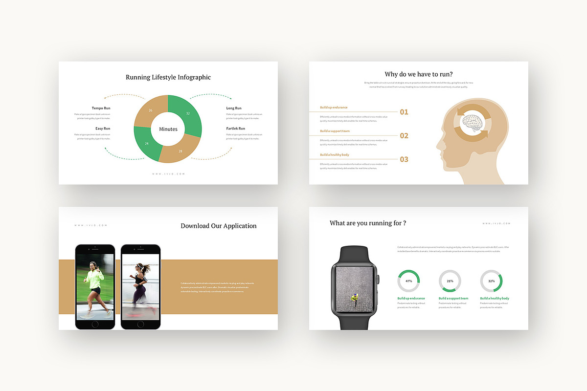 Ivjo : Fit Lifestyle Keynote, a Presentation Template by Punkl Camp (Photo 6 of 16)