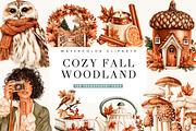 New England Leaf Peeping Clipart, an Object Illustration by BusyDaydesign (Thumbnail 1 of 9)