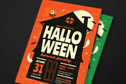 Halloween House Party Event Flyer, a Flyer Template by Guuver (Thumbnail 4 of 4)