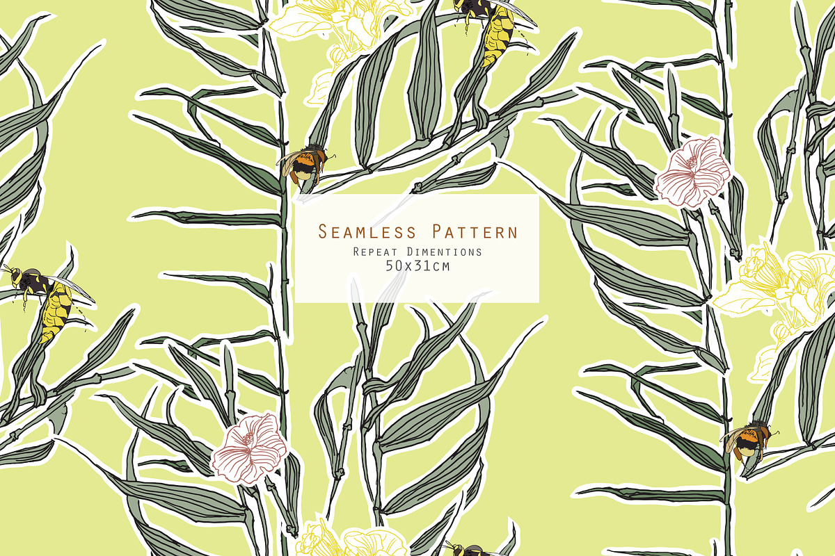 Summer Beez-z, a Pattern Graphic by Irina Dolgikh (Photo 6 of 11)