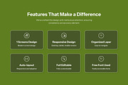 Mia Student Portfolio Landing Page, an App Template by twinstd (Thumbnail 2 of 5)