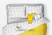 PLAY TIME | LITTLE CAT & DOG SET, a Pattern Graphic by CATMINT (Thumbnail 10 of 10)