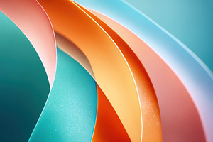 Vibrant abstract neon tubes, an Abstract Photo by AlyaAnd