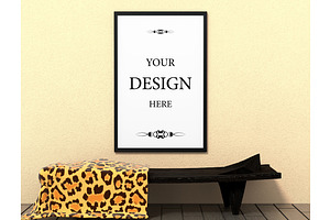 African tribal ethnic bed