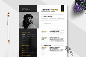 Minimalist CV Resume Vol. 01