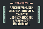 Raidplan Typeface, a Sans Serif Font by 24Design Studios (Thumbnail 3 of 5)