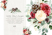 Winter Floral Ensemble, an Illustration by Kim Thoa Designs (Thumbnail 1 of 12)