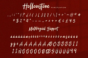 Hollowstone - Brush Font, a Script Font by Alpaprana (Thumbnail 9 of 10)