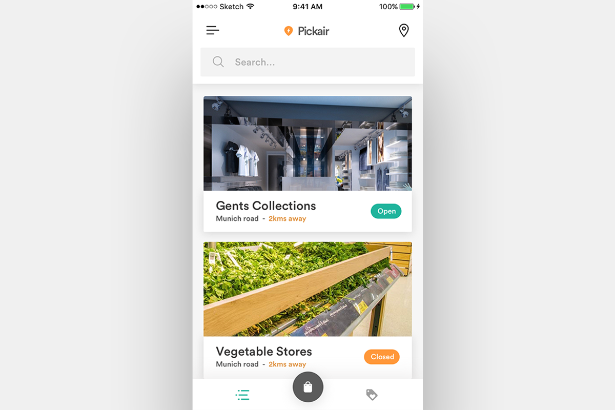 Complete iOS ui kit for delivery app, an UI Kit Template by Divanraj (Photo 26 of 29)