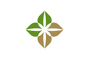 Gardening Star Leaf Logo, a Branding & Logo Template by Buqancreative (Thumbnail 1 of 4)