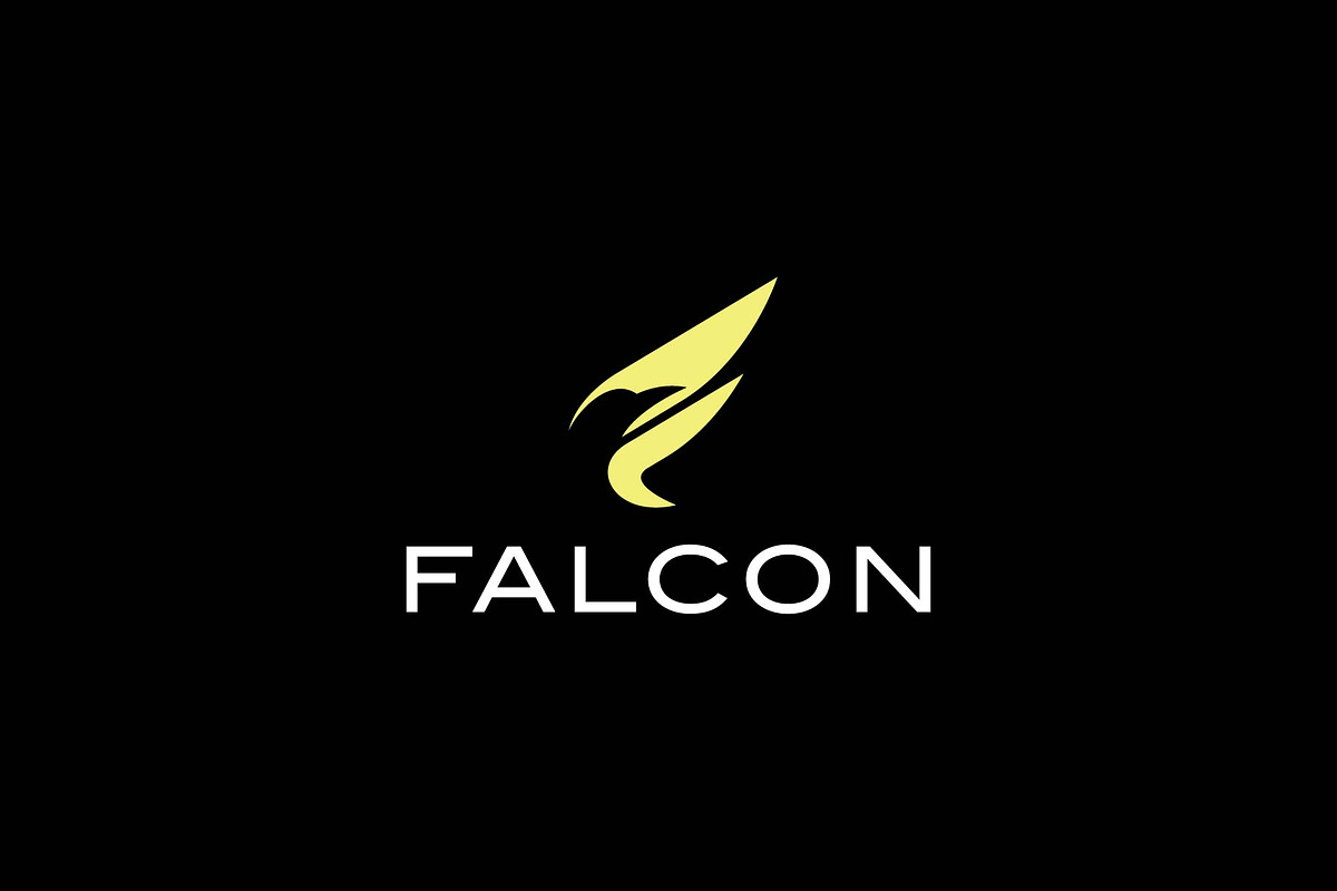 falcon bird logo, a Branding & Logo Template by ZHR Creative