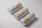 Light Yellow-White Tulips Pattern, a Pattern Graphic by MarynaPetrovska (Thumbnail 9 of 10)