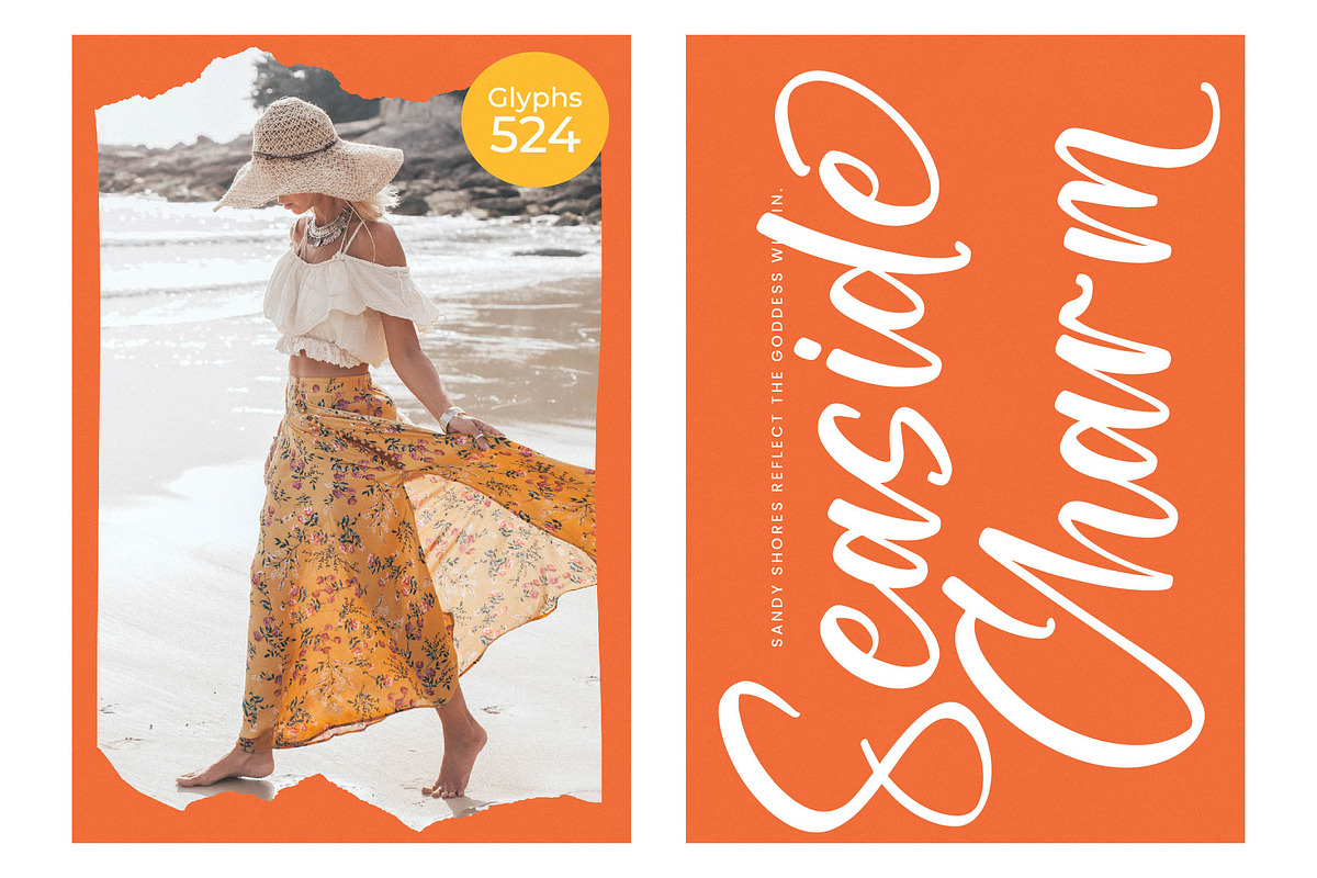 Tropical Splash Modern Handwritten, a Script Font by stylishtype.co (Photo 14 of 20)