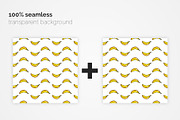Bananas Seamless Patterns, a Pattern Graphic by 3Y_Design (Thumbnail 3 of 6)